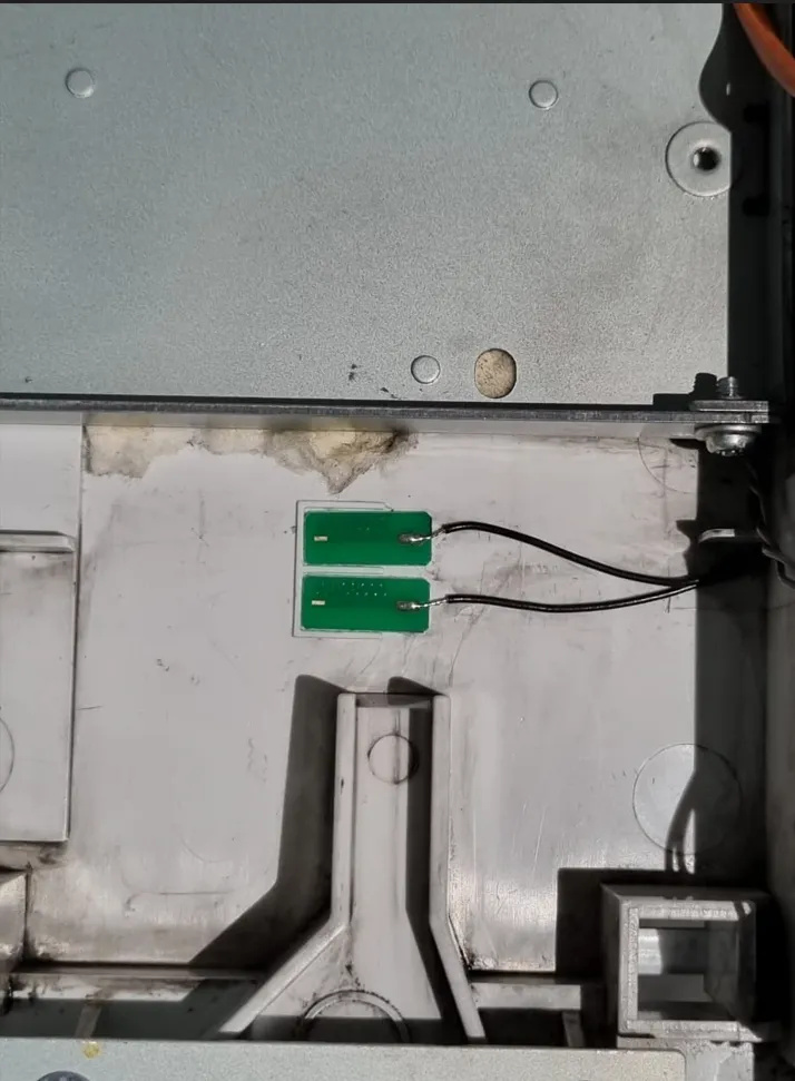 Sensor sucio — referencia 3