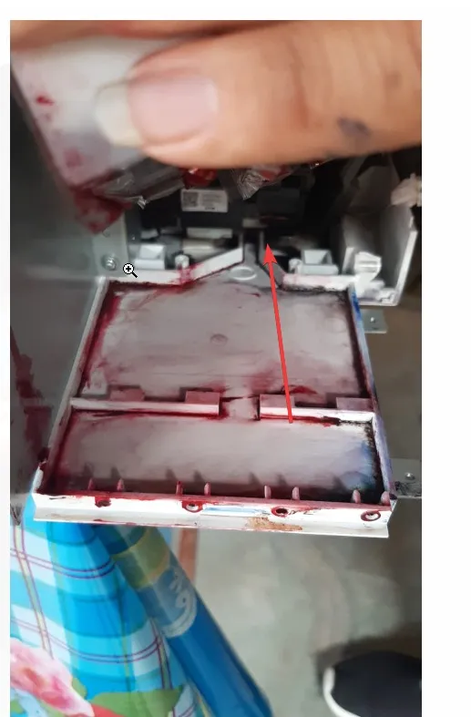 Sensor sucio — referencia 4