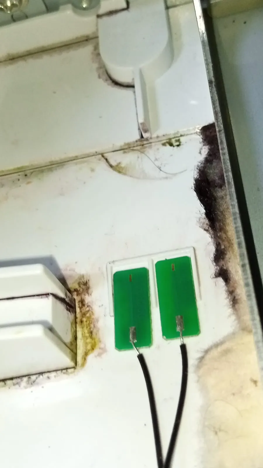 Sensor sucio — referencia 5