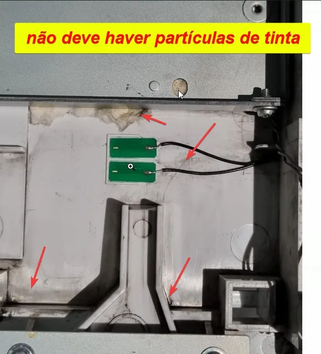 Sensor sucio — referencia 6
